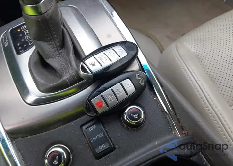 2013 Infiniti G37X z USA, uszkodzony, nr VIN JN1CV6AR2DM763413